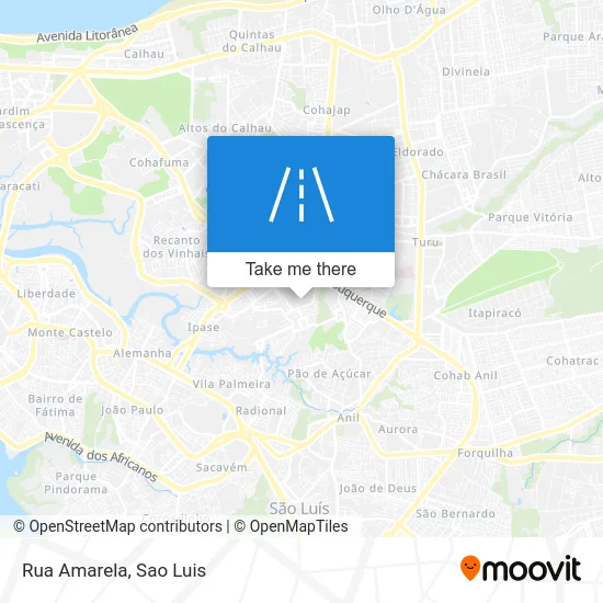 Rua Amarela map