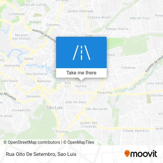 Rua Oito De Setembro map