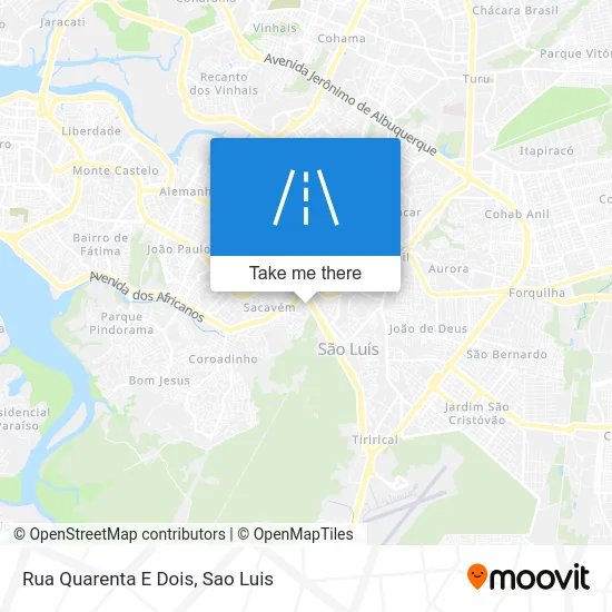 Rua Quarenta E Dois map