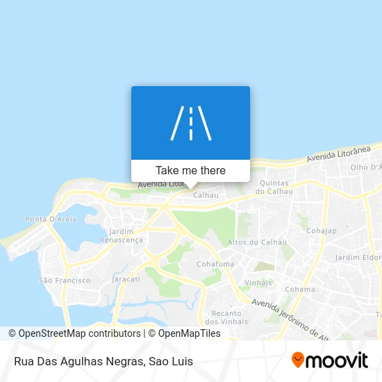 Rua Das Agulhas Negras map