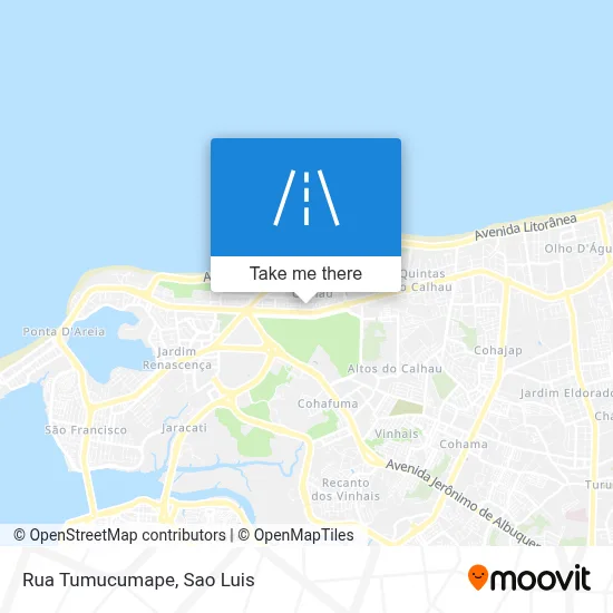 Rua Tumucumape map