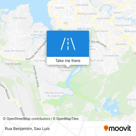Rua Benjamim map