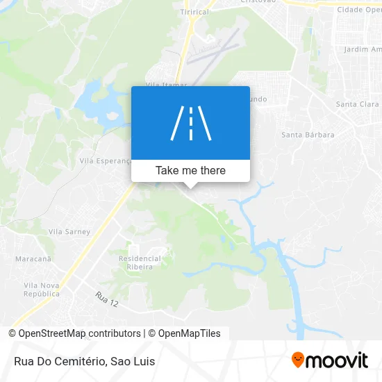 Rua Do Cemitério map