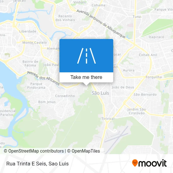 Rua Trinta E Seis map