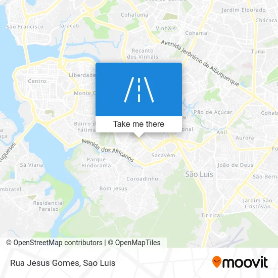 Rua Jesus Gomes map