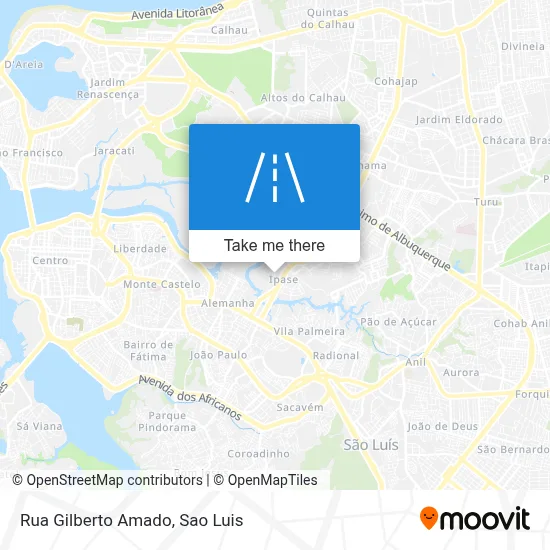 Rua Gilberto Amado map