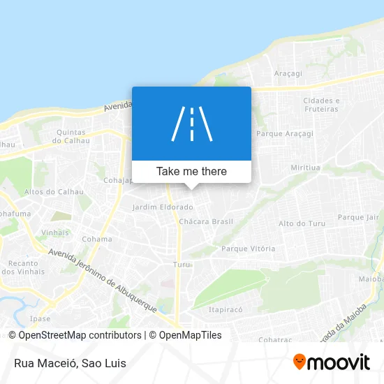 Rua Maceió map