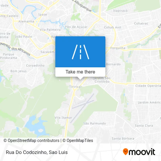 Rua Do Codozinho map