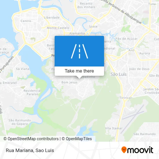Rua Mariana map
