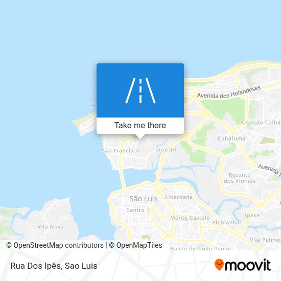 Rua Dos Ipês map
