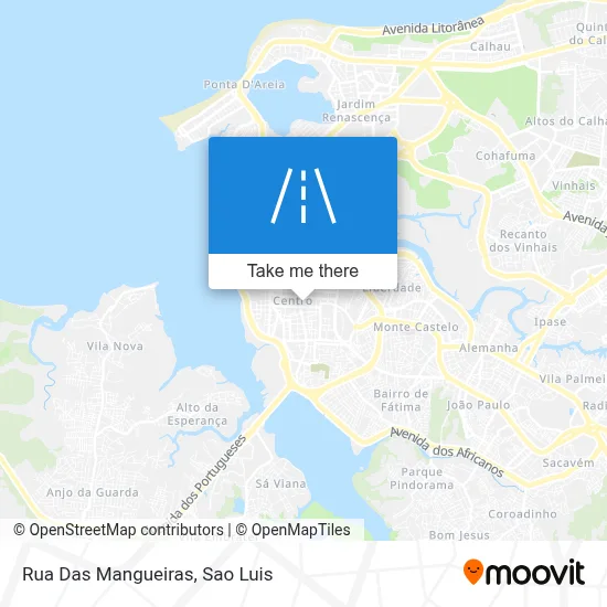 Rua Das Mangueiras map