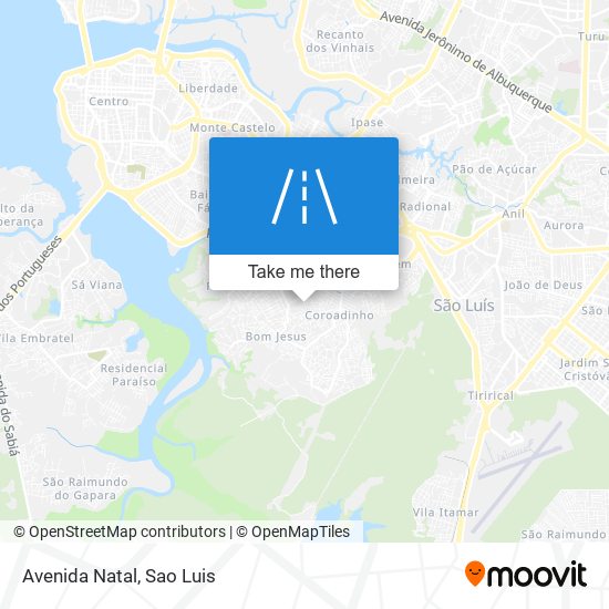 Mapa Avenida Natal