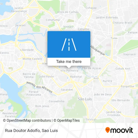 Rua Doutor Adolfo map