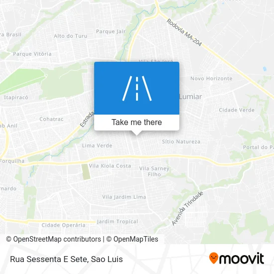 Rua Sessenta E Sete map