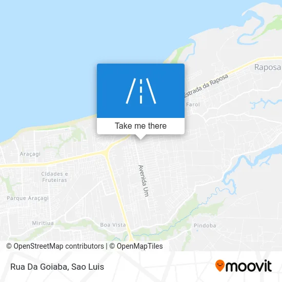 Rua Da Goiaba map