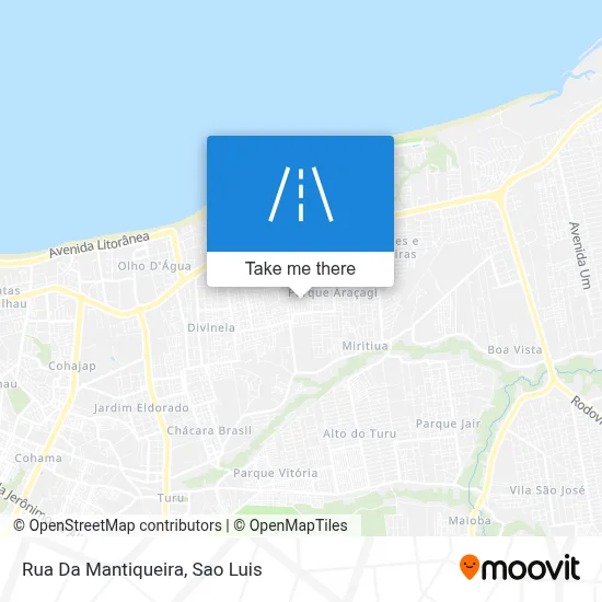 Rua Da Mantiqueira map