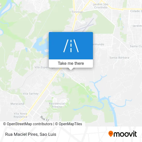 Rua Maciel Pires map