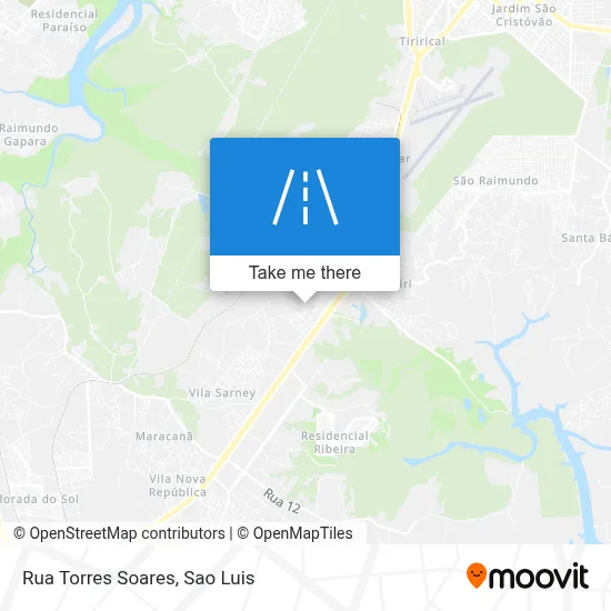 Rua Torres Soares map