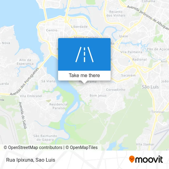 Rua Ipixuna map