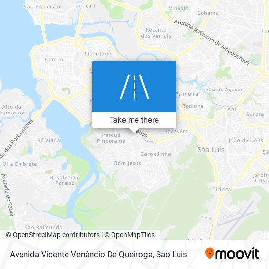 Mapa Avenida Vicente Venâncio De Queiroga