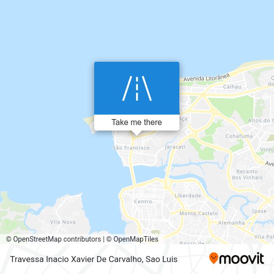 Travessa Inacio Xavier De Carvalho map