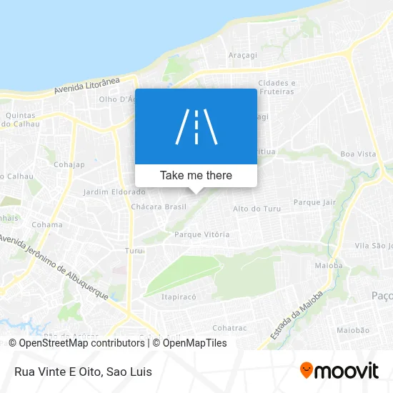 Rua Vinte E Oito map