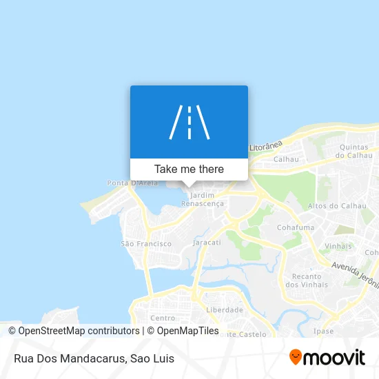 Rua Dos Mandacarus map