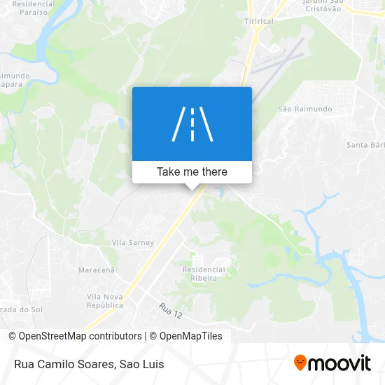 Rua Camilo Soares map