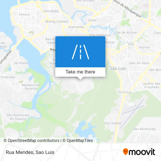 Rua Mendes map