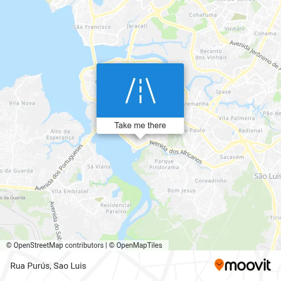 Rua Purús map