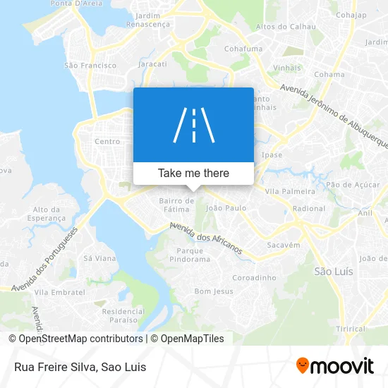 Rua Freire Silva map