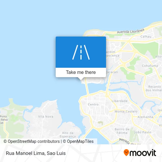 Rua Manoel Lima map