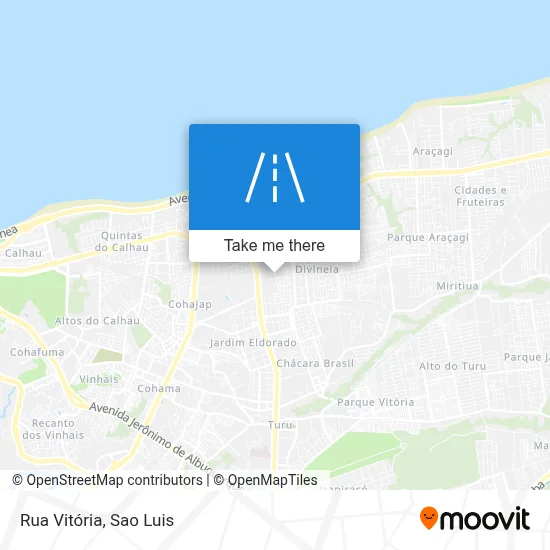 Rua Vitória map