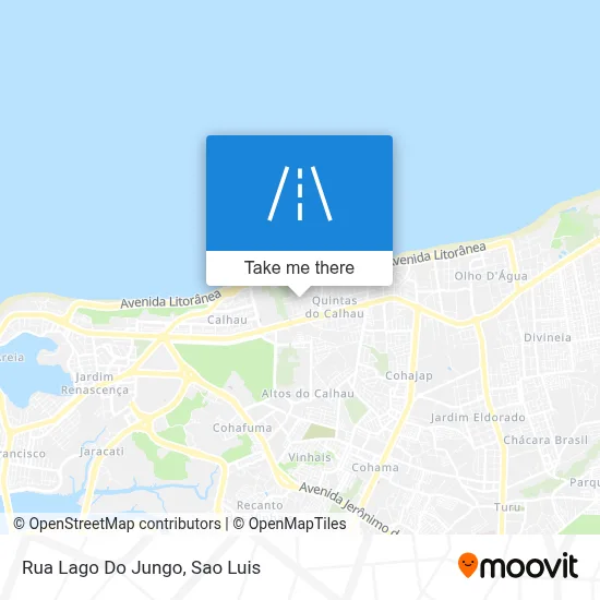 Rua Lago Do Jungo map