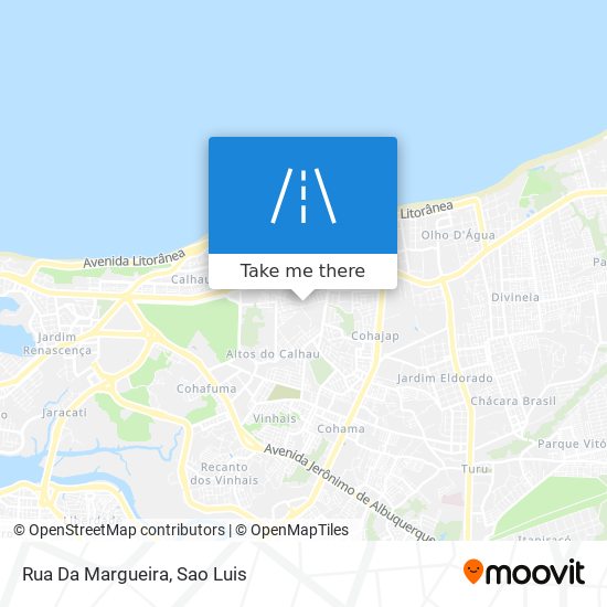Mapa Rua Da Margueira