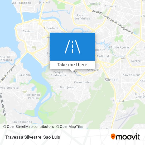 Travessa Silvestre map