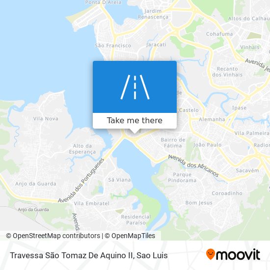 Travessa São Tomaz De Aquino II map