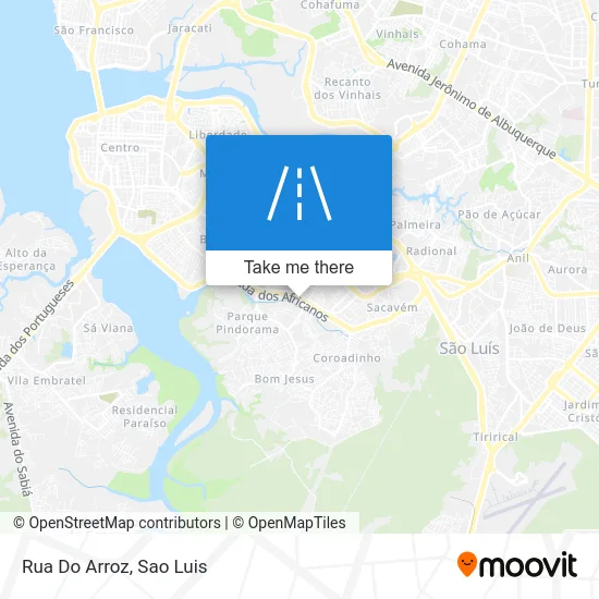 Rua Do Arroz map
