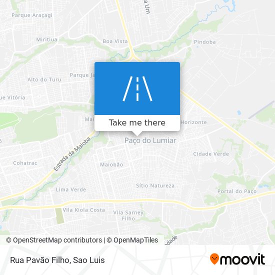 Rua Pavão Filho map