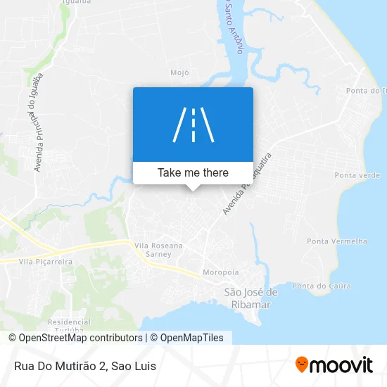 Rua Do Mutirão 2 map