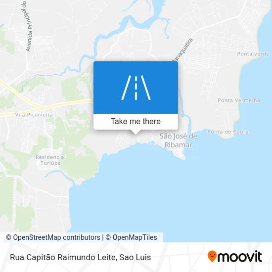 Rua Capitão Raimundo Leite map