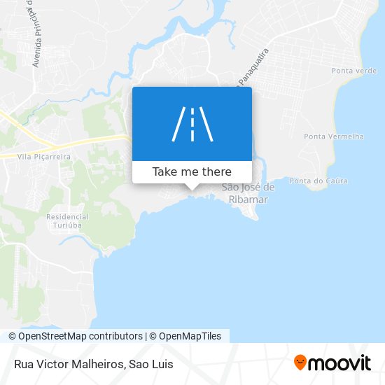 Mapa Rua Victor Malheiros