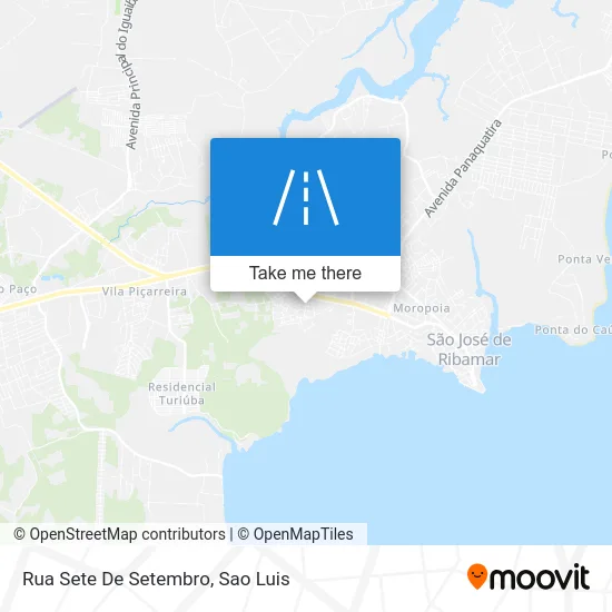 Rua Sete De Setembro map