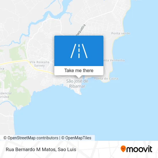Rua Bernardo M Matos map
