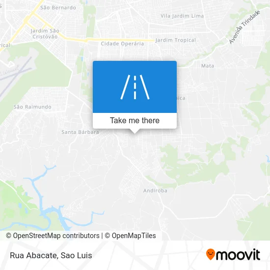 Rua Abacate map