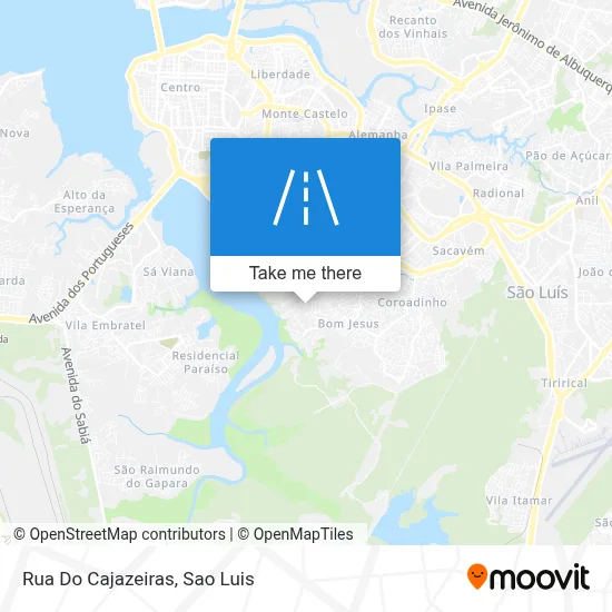 Rua Do Cajazeiras map