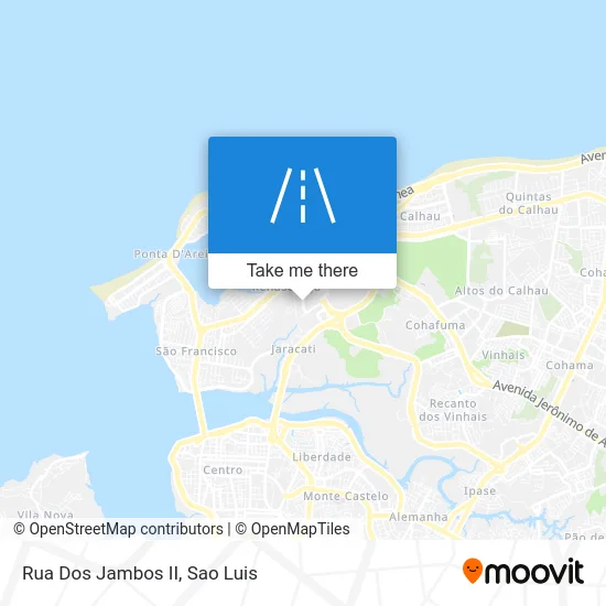 Rua Dos Jambos II map