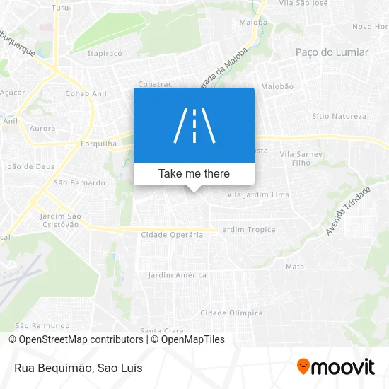 Rua Bequimão map