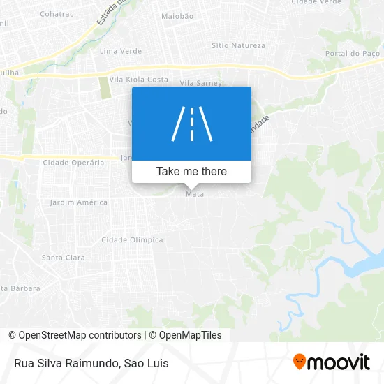Rua Silva Raimundo map