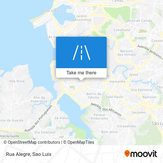 Rua Alegre map